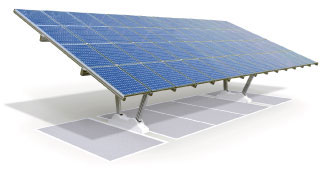 dimensioni pensiline fotovoltaiche con sbalzo laterale